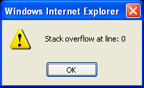 Stack-Overflow-At-Line-0