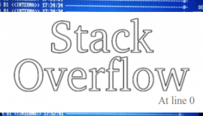 Stack Overflow At line 0