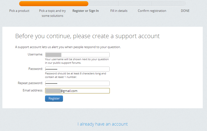 about-crashes - Crash Reports - create a support account - WindowsWally
