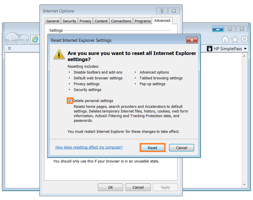 how to update internet explorer on windows 7 settings