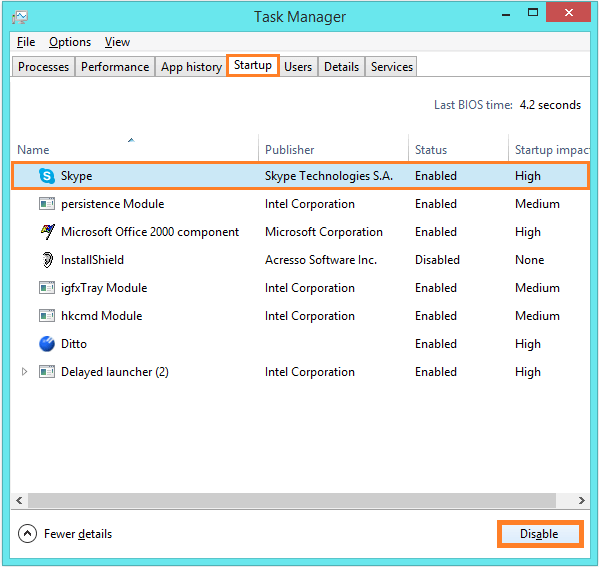 Explorer Crashes -- Task Manager - Startup tab - Disable - Windows Wally