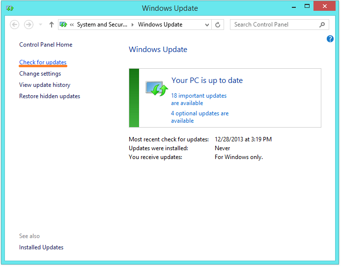 driver_irql_not_less_or_equal - Windows update - check for updates -- Windows Wally