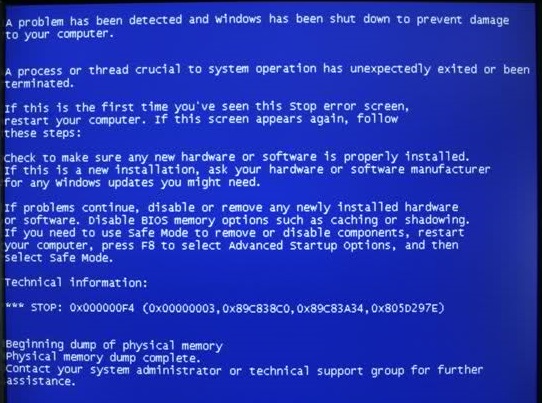 CRITICAL_OBJECT_TERMINATION - Cover - BSoD -- Windows Wally
