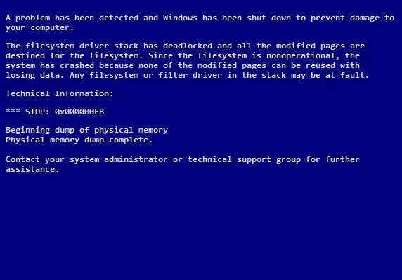 DIRTY_MAPPED_PAGES_CONGESTION - Cover - BSoD -- Windows Wally