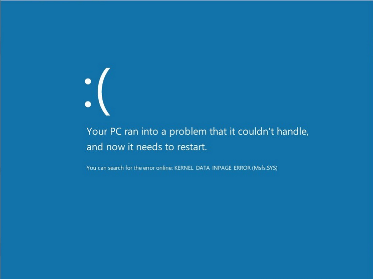 Kernel_Data_Inpage_Error - Cover - BSoD -- Windows Wally