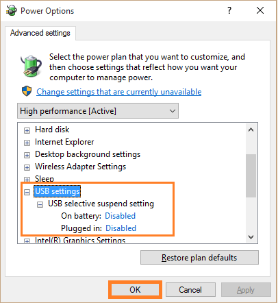 USB Ports - USB Selective Suspend setting 2 - WindowsWally