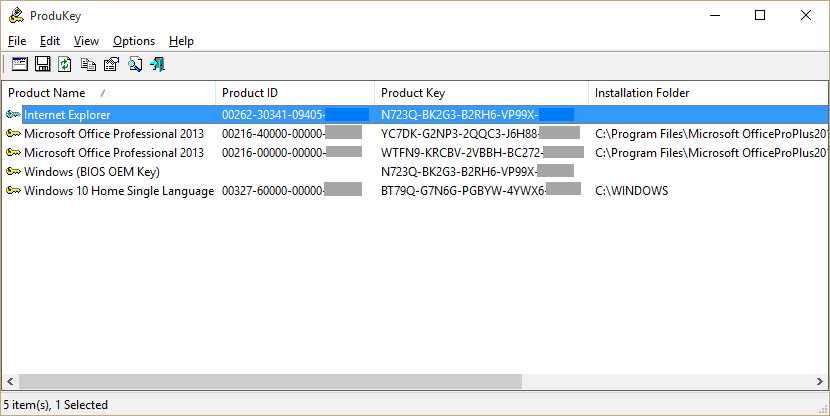 windows 10 pro product key in bios