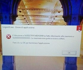 Fix logonui exe system error object name not found