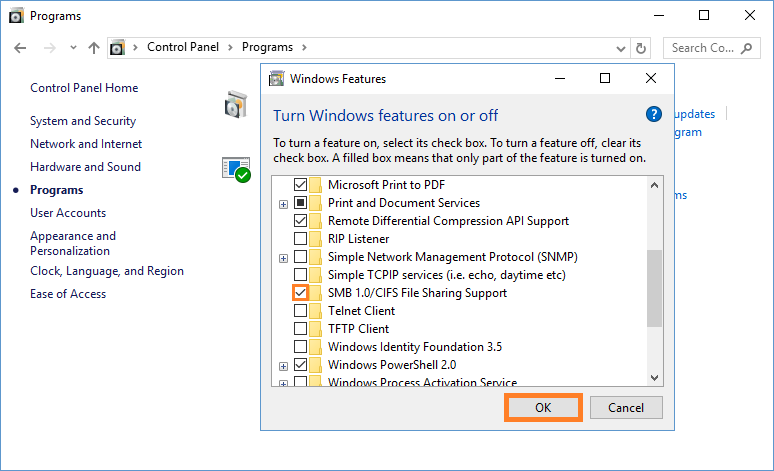 Windows 10 Cannot Connect to NAS SMB Share