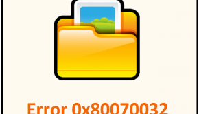 0x80070032 -- Windows 10 - File History - Featured - Windows Wally