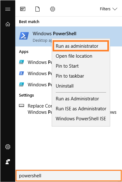 0x800704EC -- Windows 10 - Powershell - Run as administrator - Windows Wally