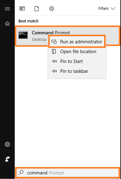 Windows Installer -- Windows 10 - Start Menu - Command Prompt - Run as Administrator - Windows Wally