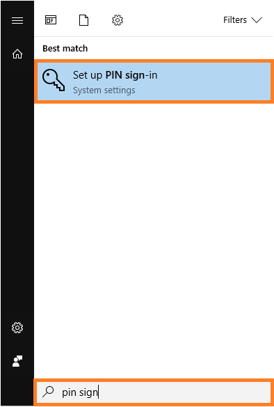 0x8009002d -- Windows 10 - Start Menu search - Set up PIN sign-in - Windows Wally