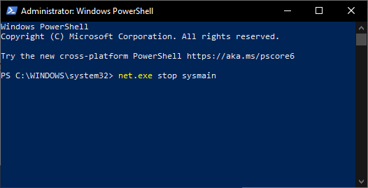 100 Disk Usage -- PowerShell - sysmain - Windows Wally